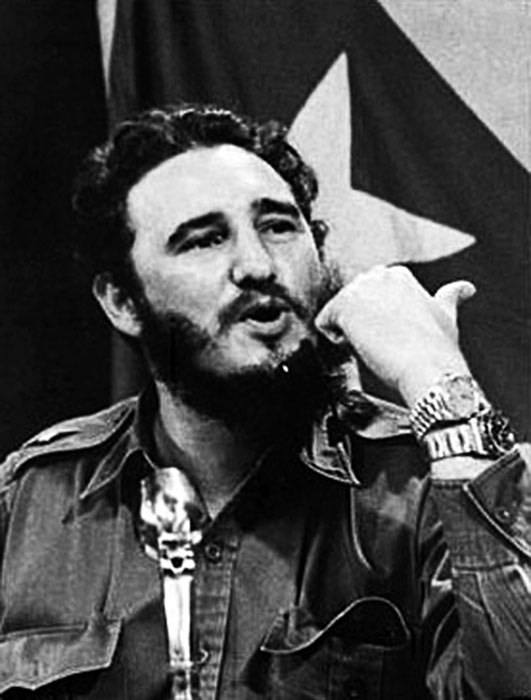 Castro with Rolex