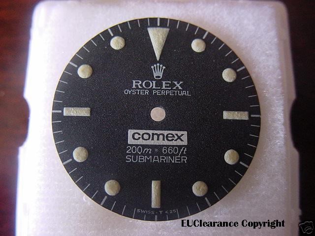 comex faked dial